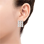 balance build diamonds pave Earrings