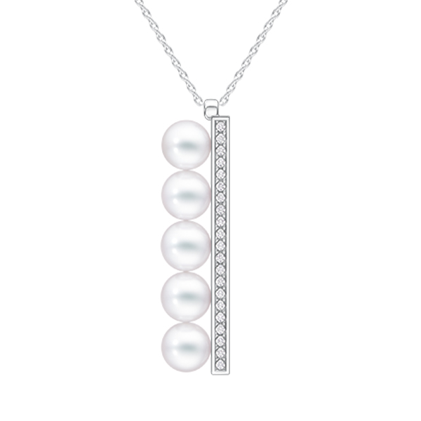 balance plus diamonds pave Pendant