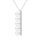 balance plus diamonds pave Pendant